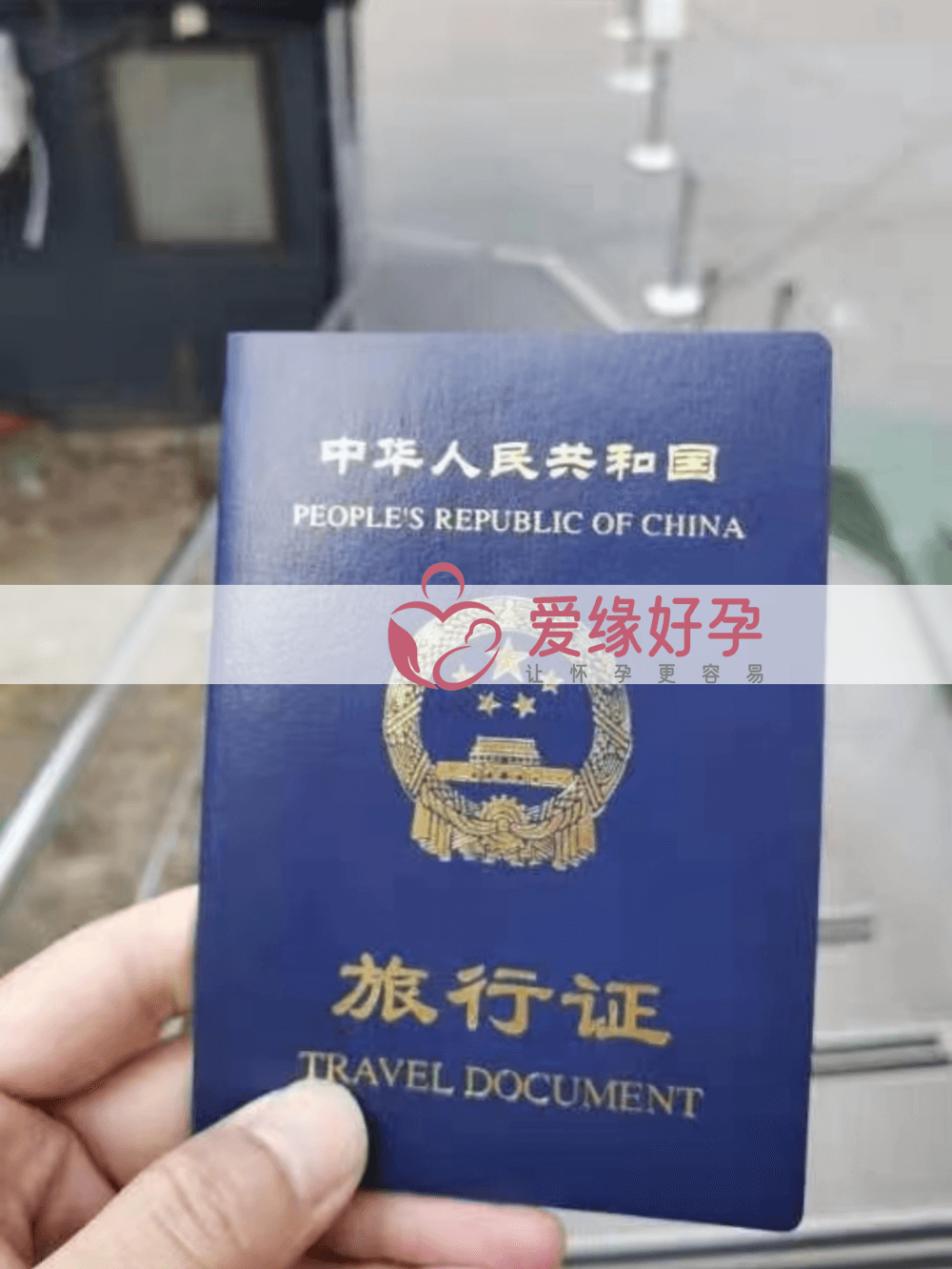 在中国驻乌克兰大使馆领取宝宝旅行证