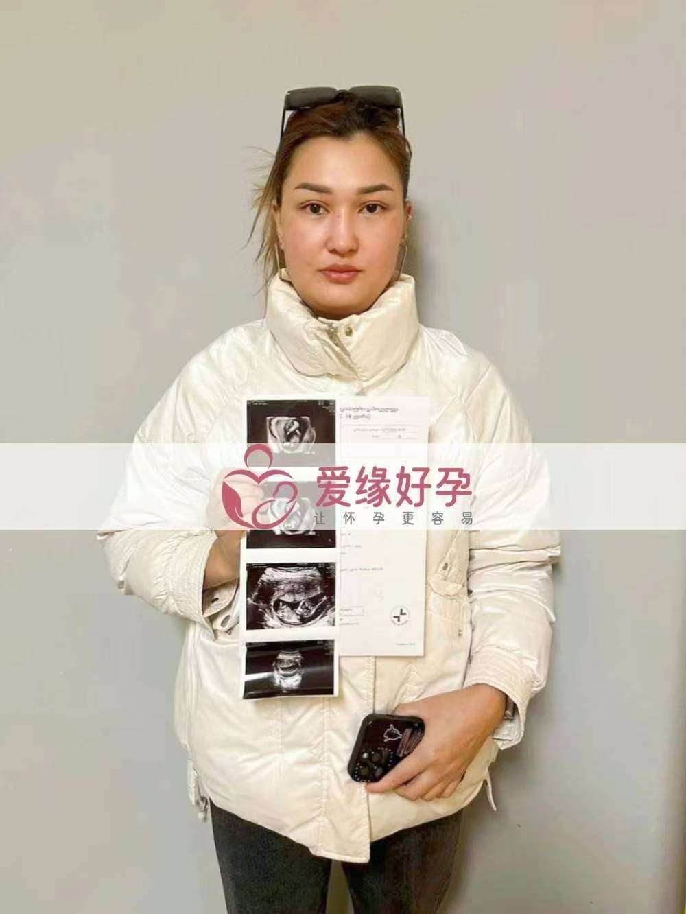 格鲁吉亚爱心使者12周NT检测顺利通过