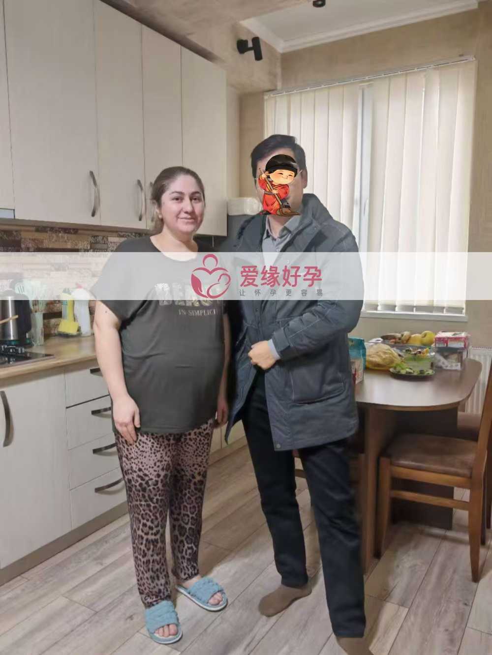 格鲁吉亚试管婴儿助孕爱心使者孕38周,静候宝宝降临