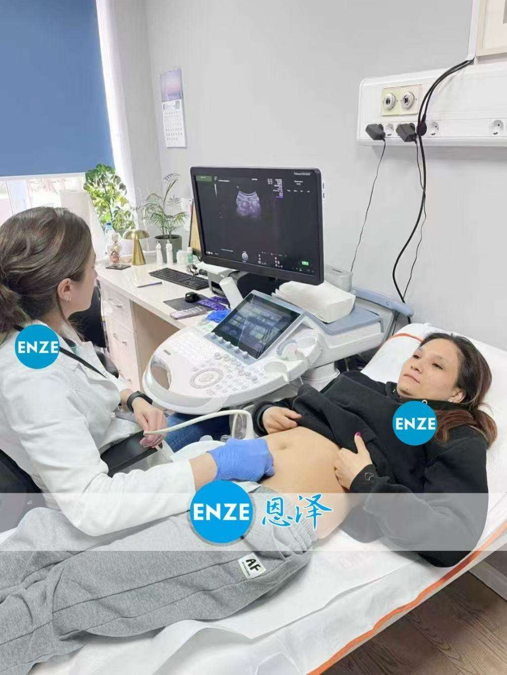 格鲁吉亚试管婴儿助孕爱心使者6周产检顺利通过
