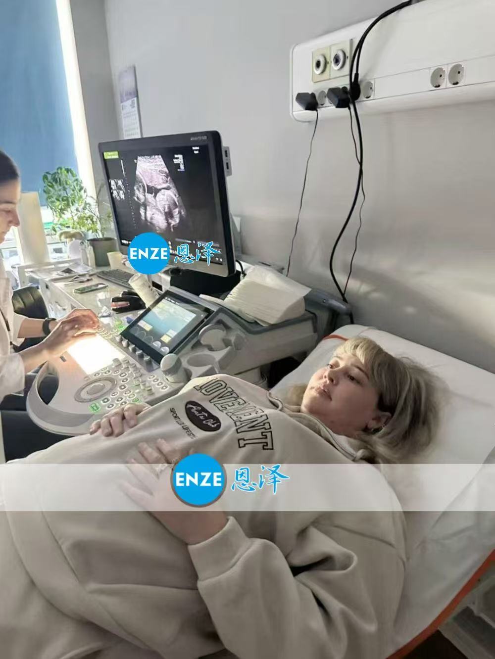 格鲁吉亚试管婴儿助孕爱心使者22周产检顺利通过