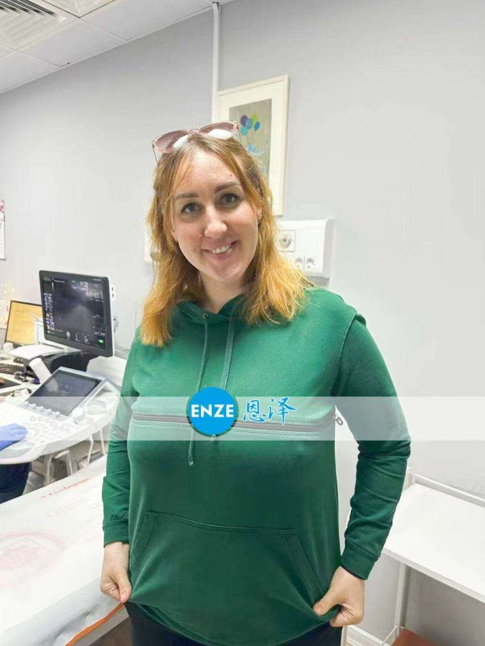 格鲁吉亚试管婴儿助孕爱心使者17周产检顺利过关