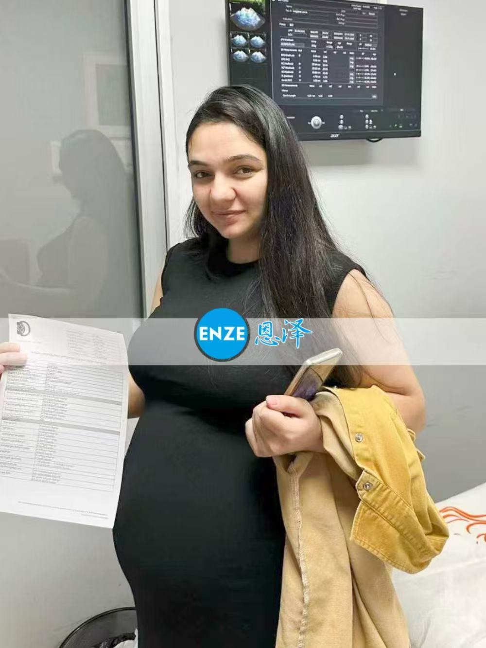 格鲁吉亚试管婴儿助孕爱心使者26周产检顺利通过
