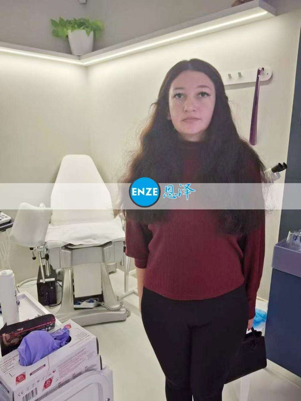 乌克兰试管婴儿助孕爱心使者8周产检顺利通过