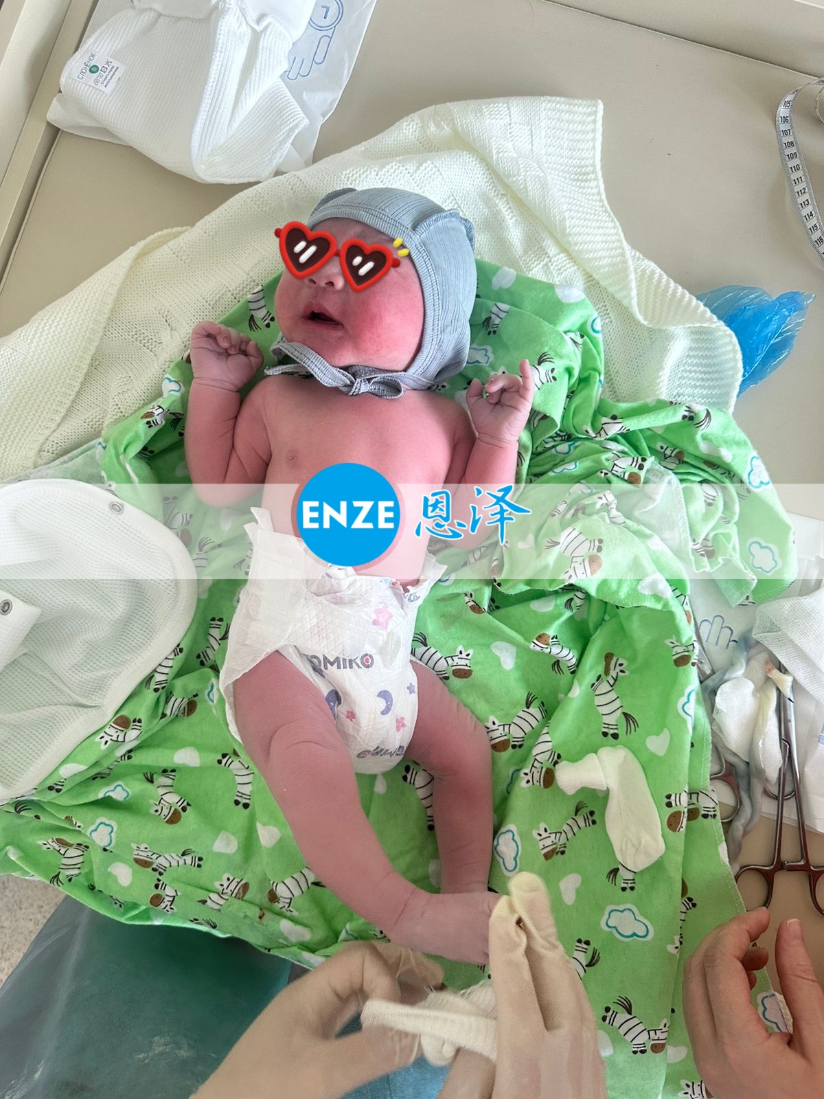 恩泽哈萨克斯坦试管婴儿助孕宝宝顺利出生