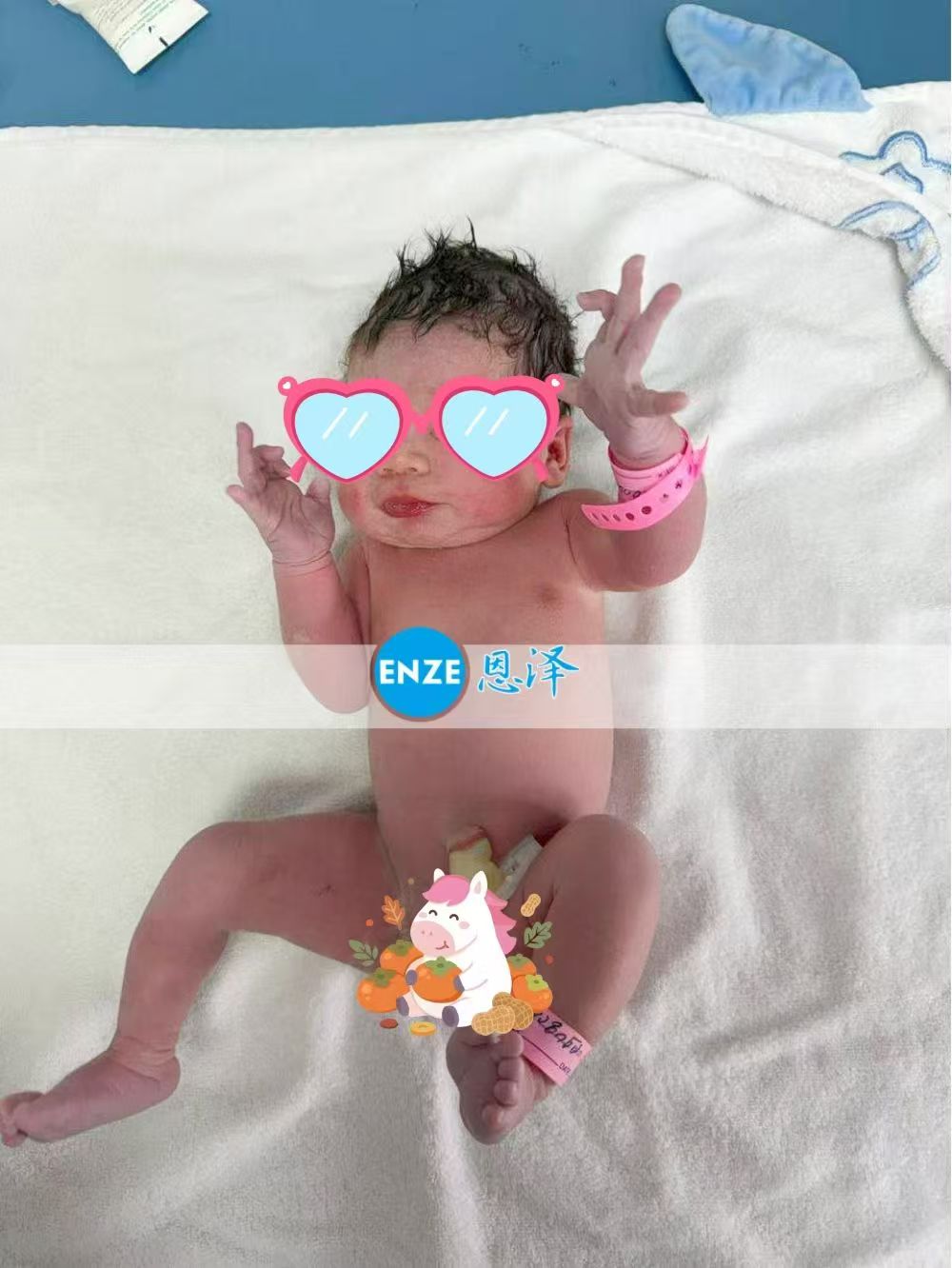 恩泽吉尔吉斯斯坦试管婴儿助孕宝宝顺利出生