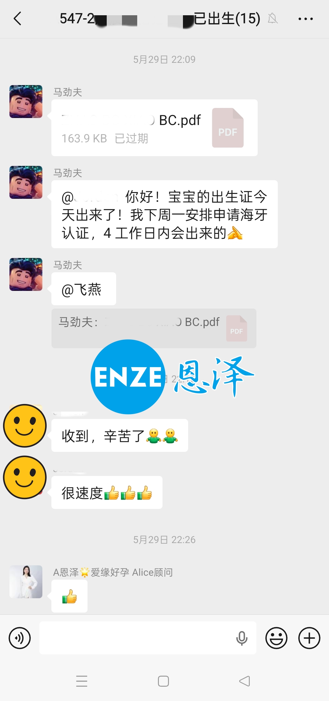 恩泽格鲁吉亚试管婴儿助孕捐暖二宝14个月抱娃